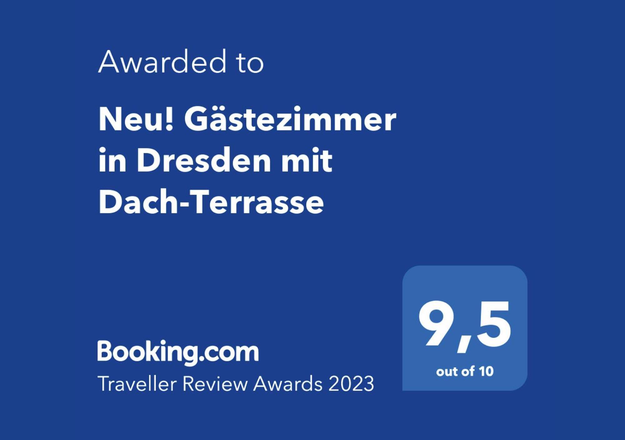 Gaestezimmer In Dresden Mit Dach-Terrasse, Wohnbereich Und Kueche公寓 外观 照片